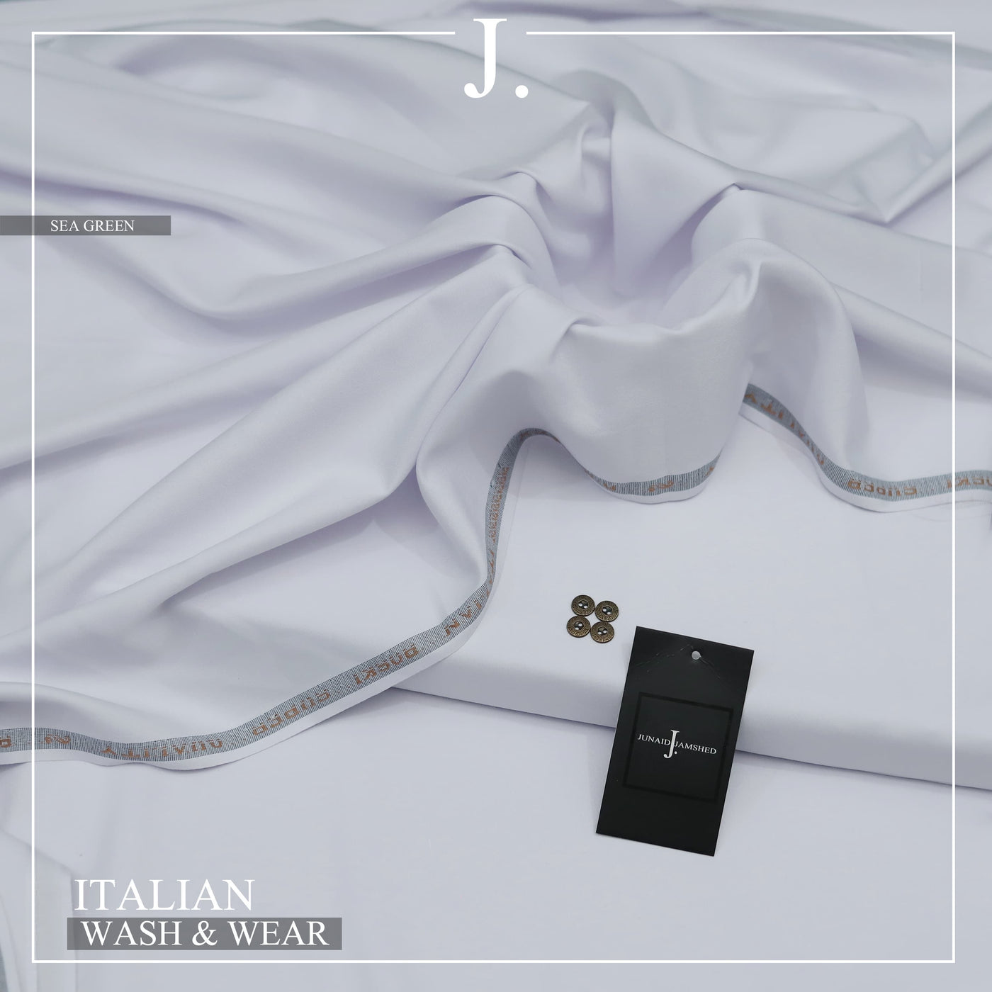"Pure Comfort, Pure Style: The 2025 Men's Premium 100% Pure Wash & Wear Collection for All Seasons"- White