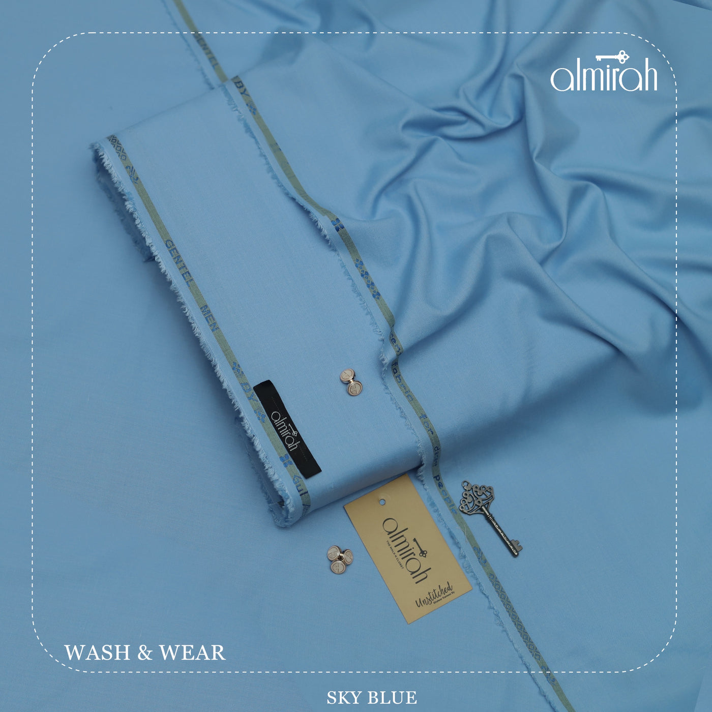 Almirah Luxury Wash and Wear"-SKY