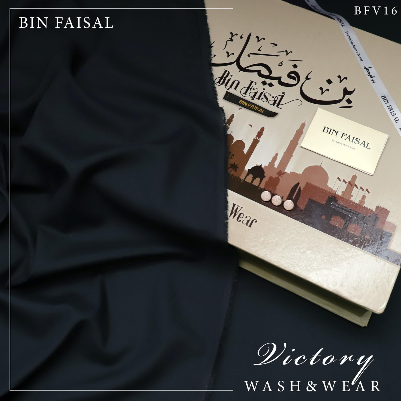 BIN FAISAL Luxury Victory Wash & Wear:- BFV16