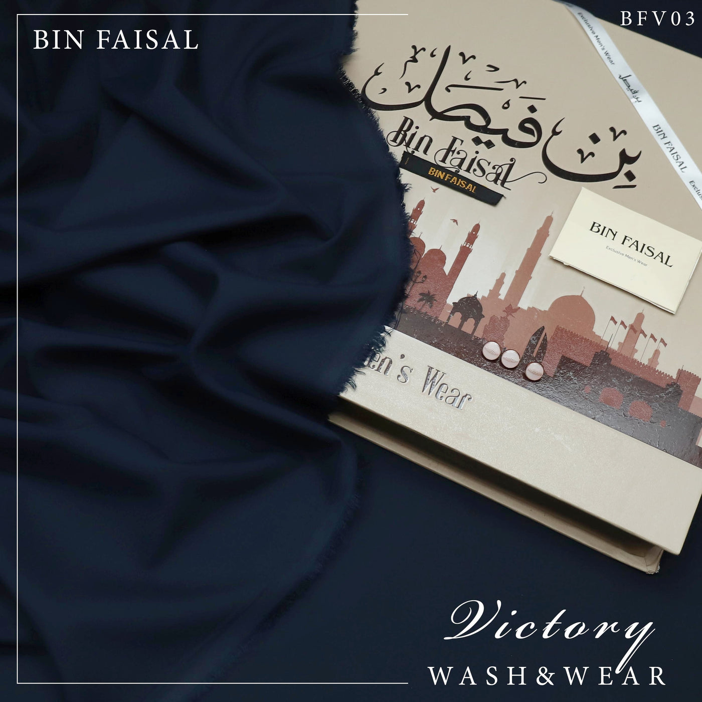 BIN FAISAL Luxury Victory Wash & Wear:- BFV03