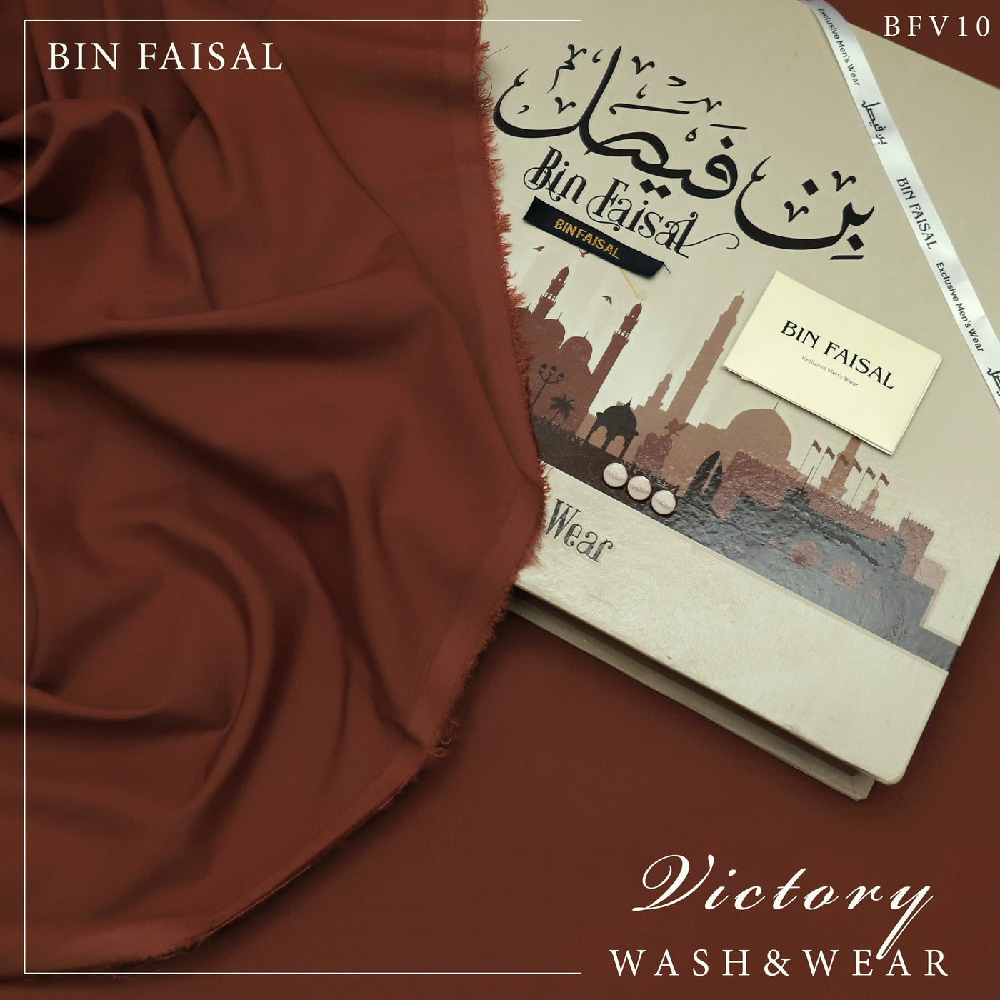 BIN FAISAL Luxury Victory Wash & Wear:- BFV10