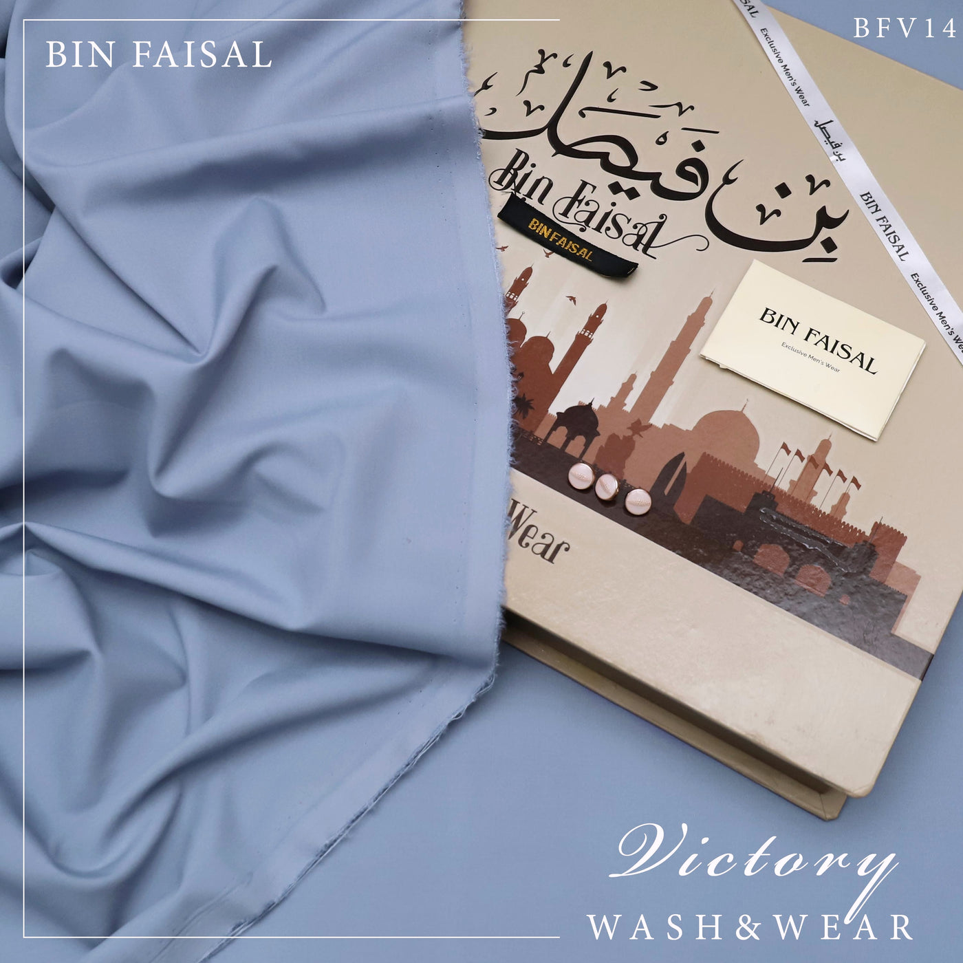 BIN FAISAL Luxury Victory Wash & Wear:- BFV14