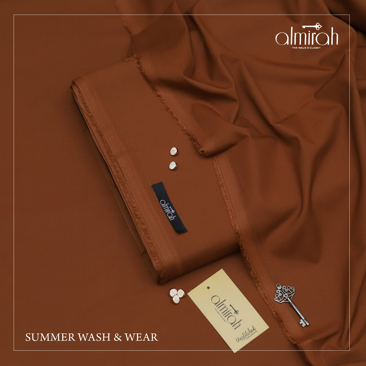 Almirah Luxury Wash and Wear"-BRONZE