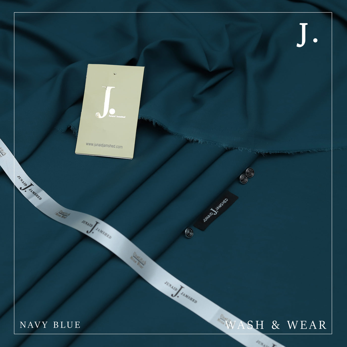 "Pure Comfort, Pure Style: The 2025 Men's Premium 100% Pure Wash & Wear Collection for All Seasons"-ZINK NAVY BLUE