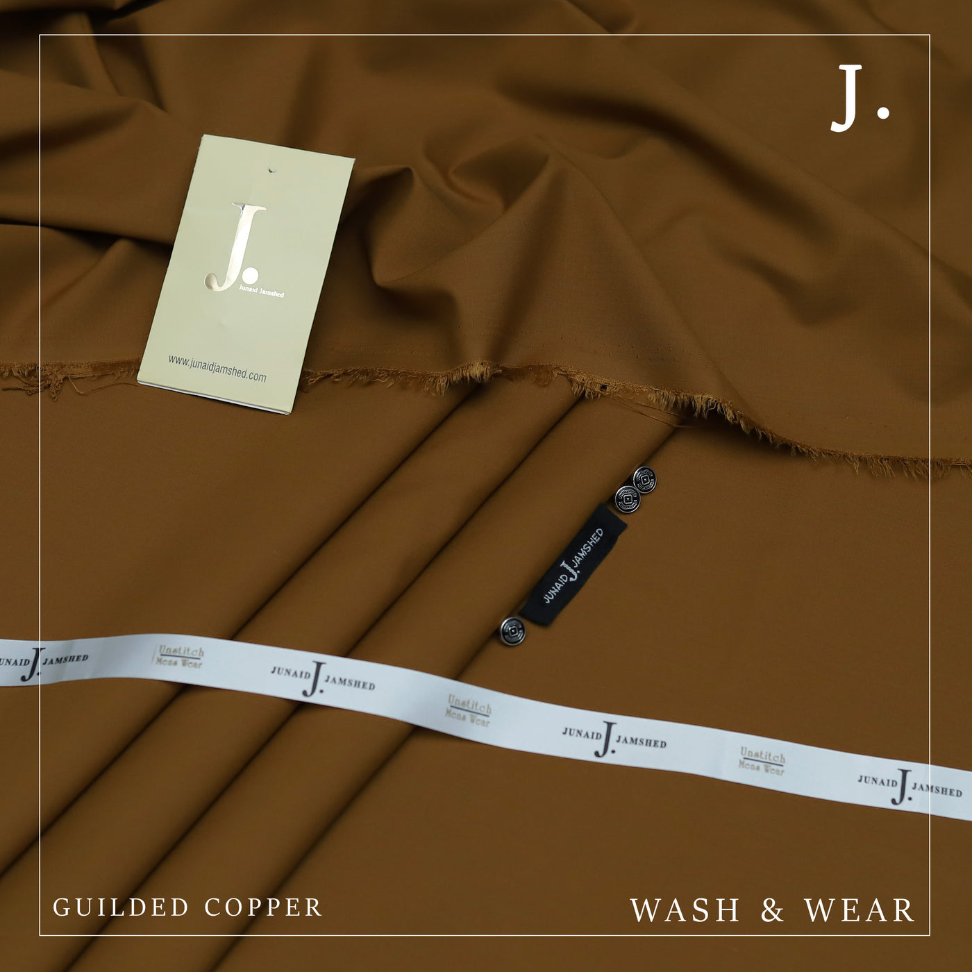 "Pure Comfort, Pure Style: The 2025 Men's Premium 100% Pure Wash & Wear Collection for All Seasons"-GUILDED COPPER
