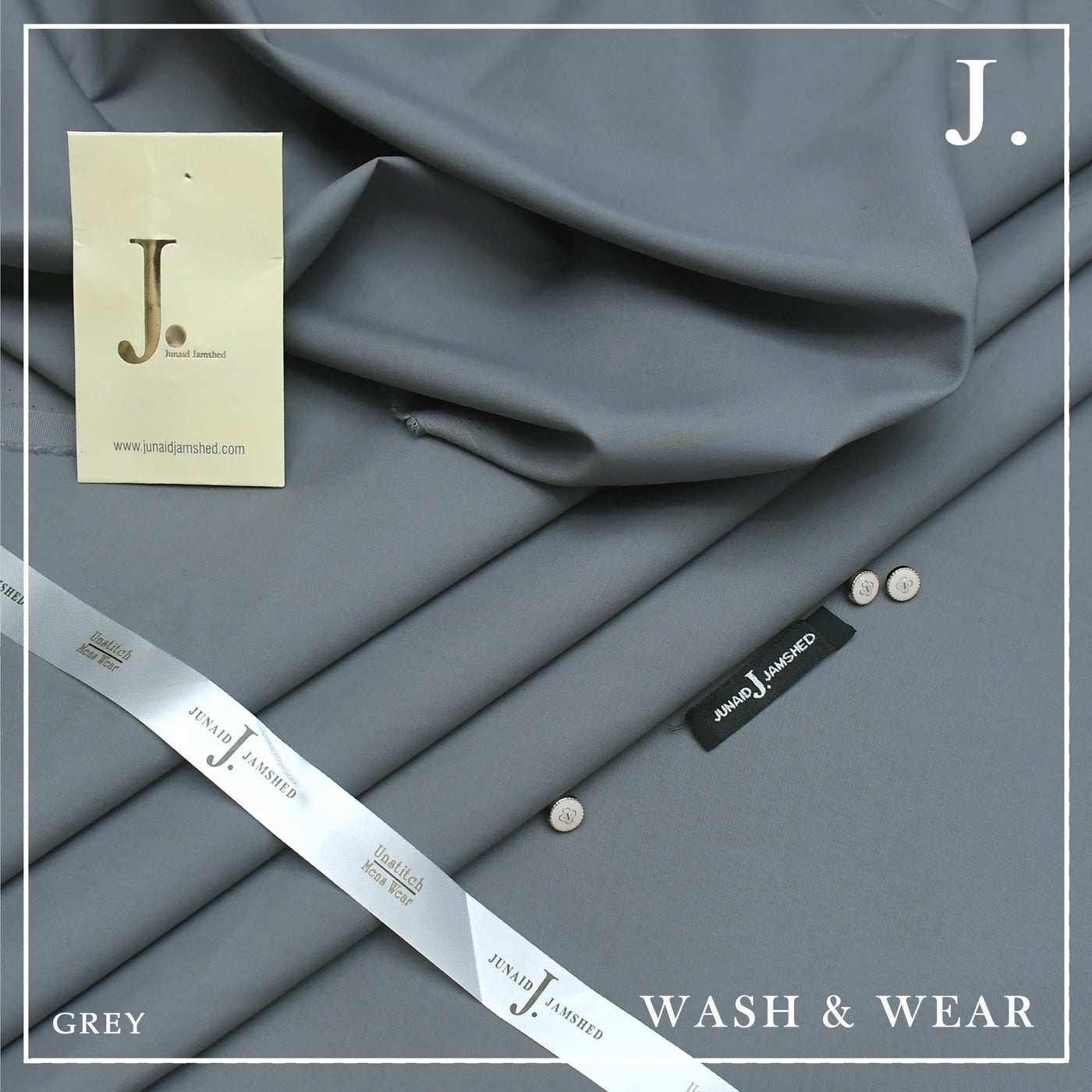 "Pure Comfort, Pure Style: The 2025 Men's Premium 100% Pure Wash & Wear Collection for All Seasons"-GRAY