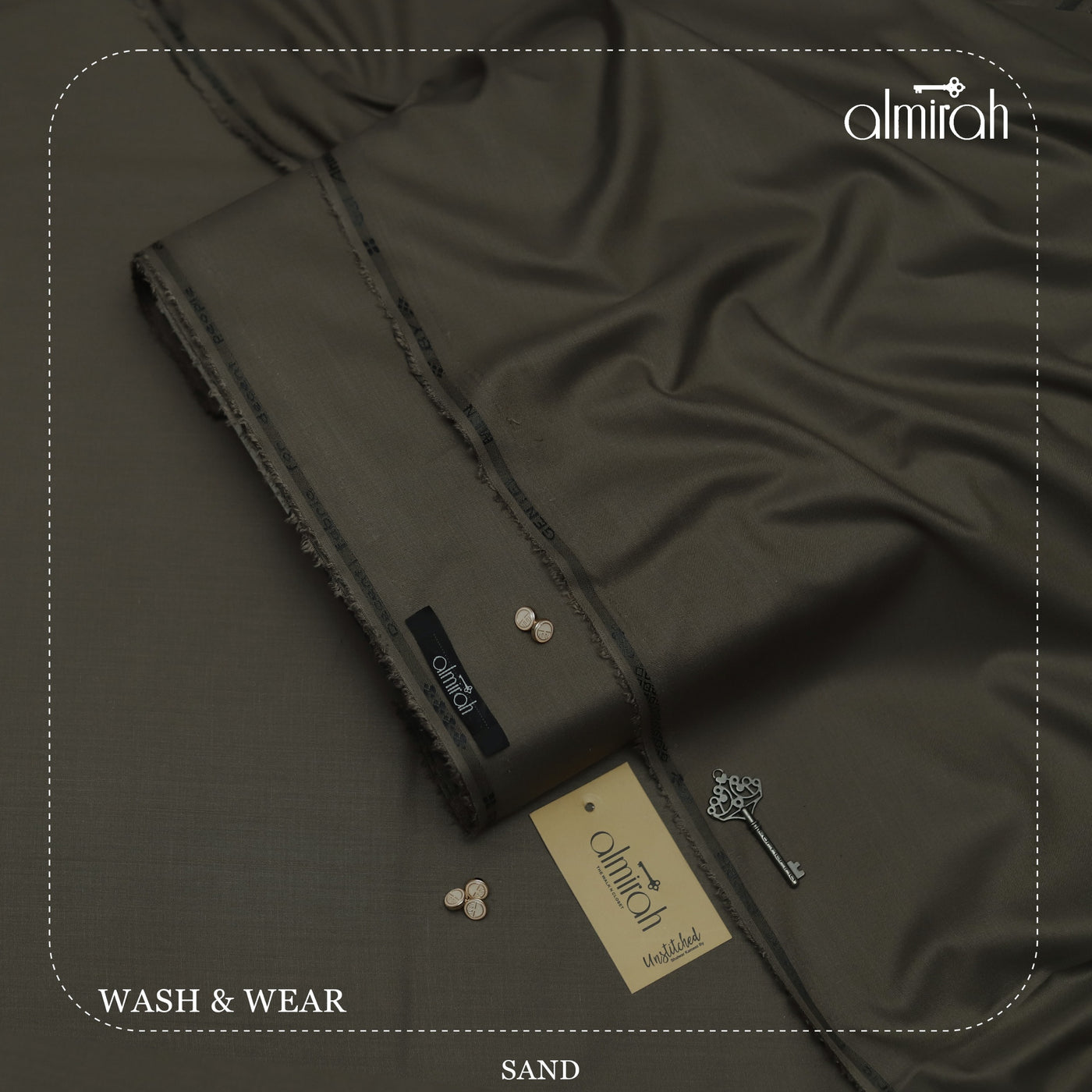 Almirah Luxury Wash and Wear"- Sand